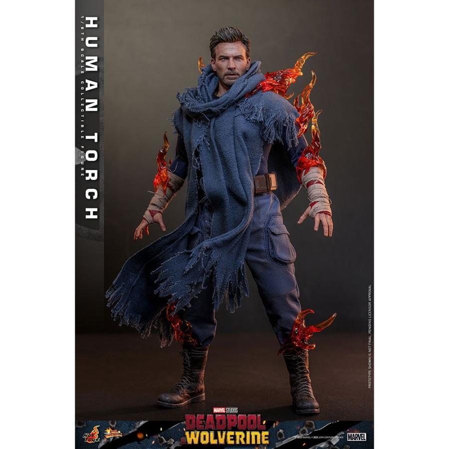 『新品』『お取り寄せ』{FIG} ムービー・マスターピース ヒューマン・トーチ デッドプール＆ウルヴァリン 1/6 フィギュア(MM#789) ホットトイズ(20260228)_4
