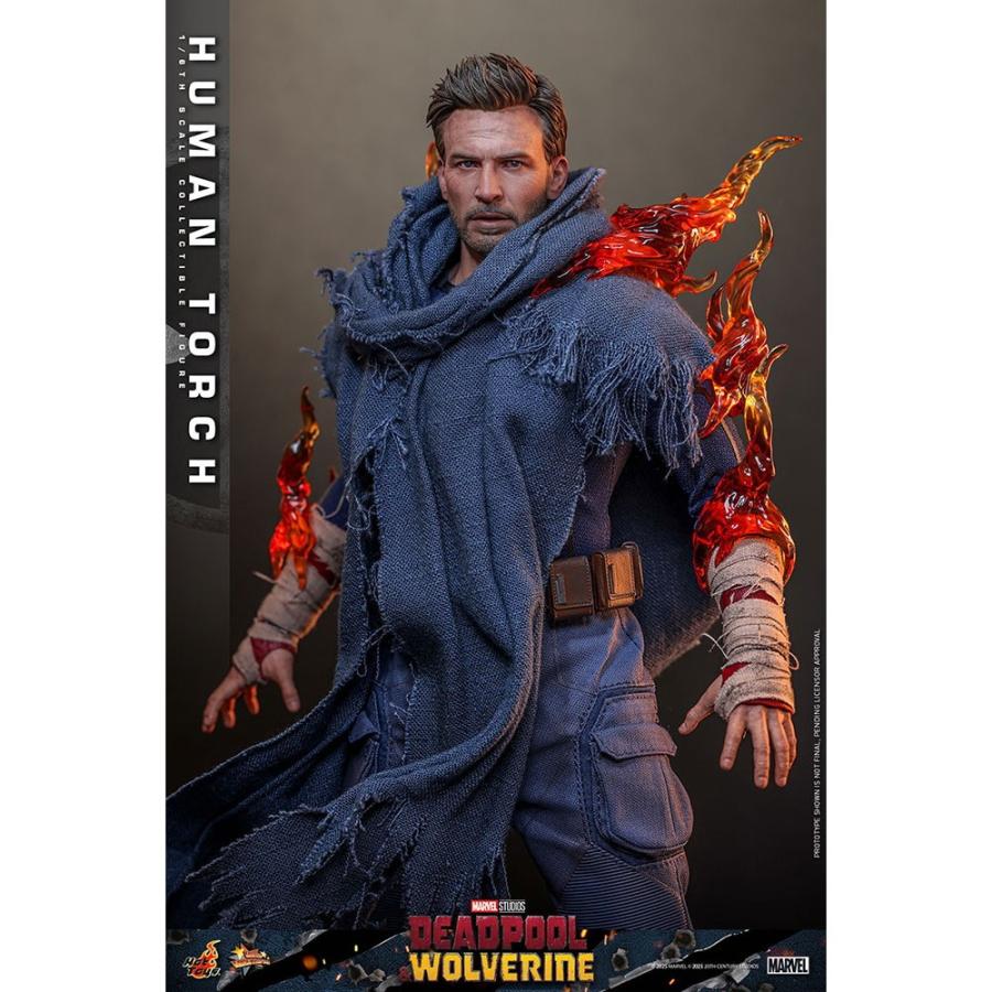 『新品』『お取り寄せ』{FIG} ムービー・マスターピース ヒューマン・トーチ デッドプール＆ウルヴァリン 1/6 フィギュア(MM#789) ホットトイズ(20260228)_5