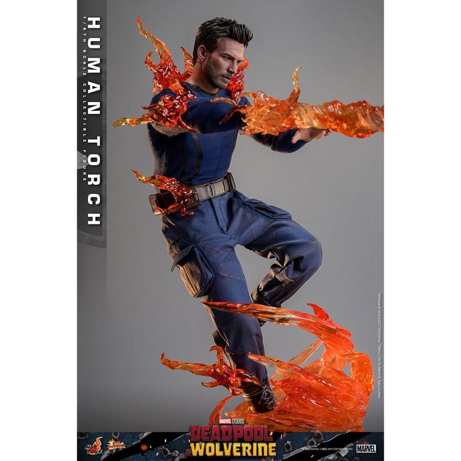 『新品』『お取り寄せ』{FIG} ムービー・マスターピース ヒューマン・トーチ デッドプール＆ウルヴァリン 1/6 フィギュア(MM#789) ホットトイズ(20260228)_6