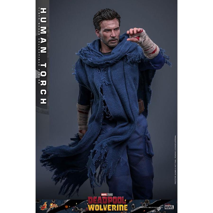 『新品』『お取り寄せ』{FIG} ムービー・マスターピース ヒューマン・トーチ デッドプール＆ウルヴァリン 1/6 フィギュア(MM#789) ホットトイズ(20260228)_8