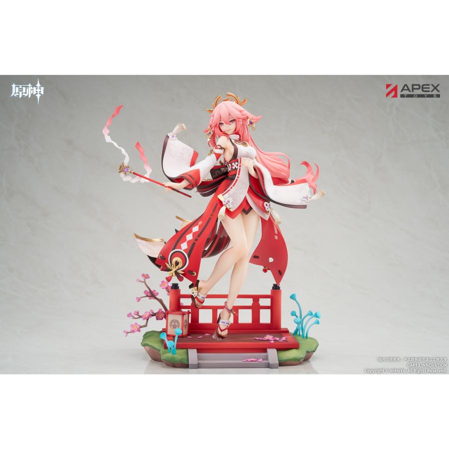 新品即納』{FIG} 御守り&初回特典付属 八重神子・浮世笑百姿Ver.(や