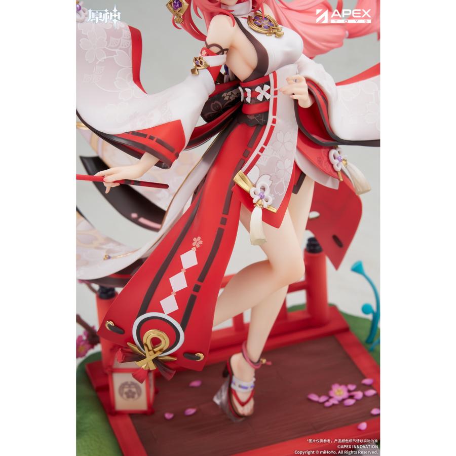 【原神】八重神子 フィギュア＆御守りセット 新品即納』{FIG} 御守り&初回特典付属 八重神子・浮世笑百姿Ver.(や