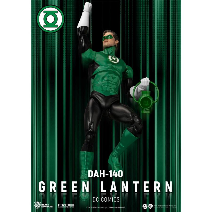 【ビーストキングダム】ダイナミックアクションヒーローズ グリーンランタン 140 新品』『お取り寄せ』{FIG} ダイナミック・アクション・ヒーローズ