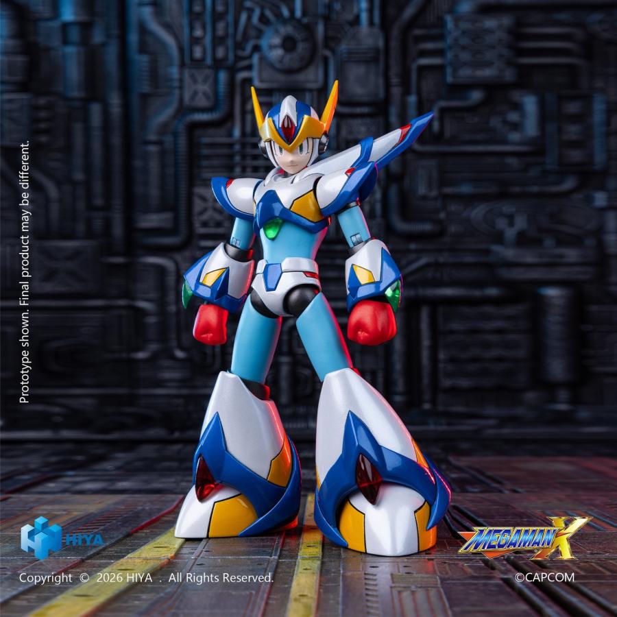 『予約安心発送』{FIG} エクスクイジット ベーシック X(エックス) ファルコンアーマー Ver. ロックマンX アクションフィギュア ハイヤトイズ(2027年3月)_6