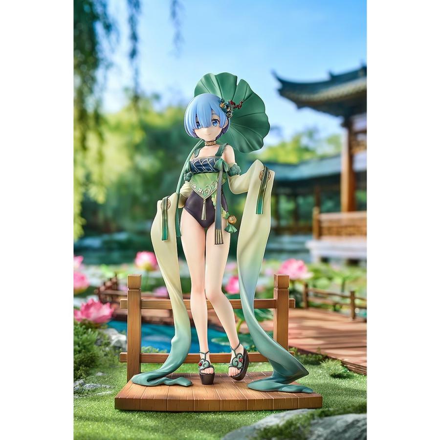 『予約安心発送』{FIG} レム 庭園中の休みVer. Re:ゼロから始める異世界生活 1/7 完成品 フィギュア グッドスマイルアーツ上海(2027年3月)の画像
