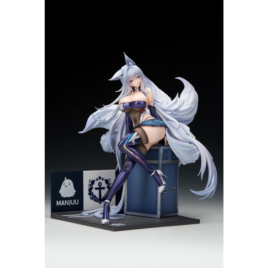 『予約安心発送』{FIG} アクリルスタンド付属 信濃 寝待の銀輿Ver. LEDアクリル展示ケース付きスペシャル版 アズールレーン 1/7 フィギュア APEX(2027年1月)_4