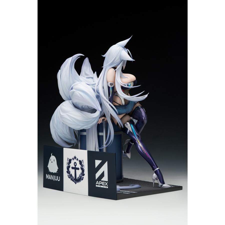 『予約安心発送』{FIG} アクリルスタンド付属 信濃 寝待の銀輿Ver. LEDアクリル展示ケース付きスペシャル版 アズールレーン 1/7 フィギュア APEX(2027年1月)_5