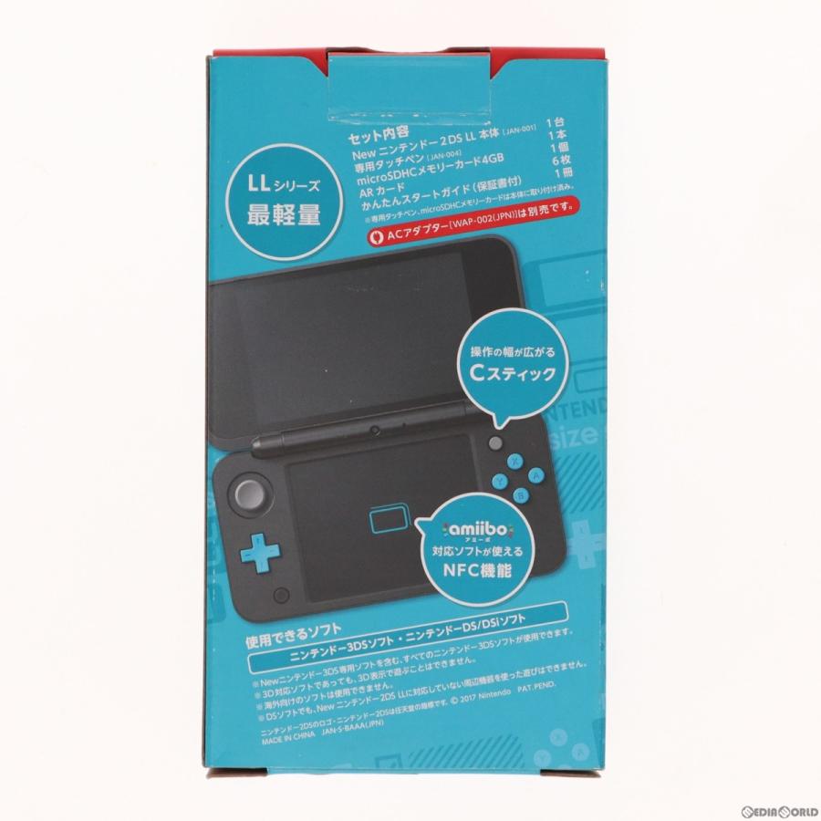 送料込 【箱付】【タッチペン無】Newニンテンドー2DS LL ブラック