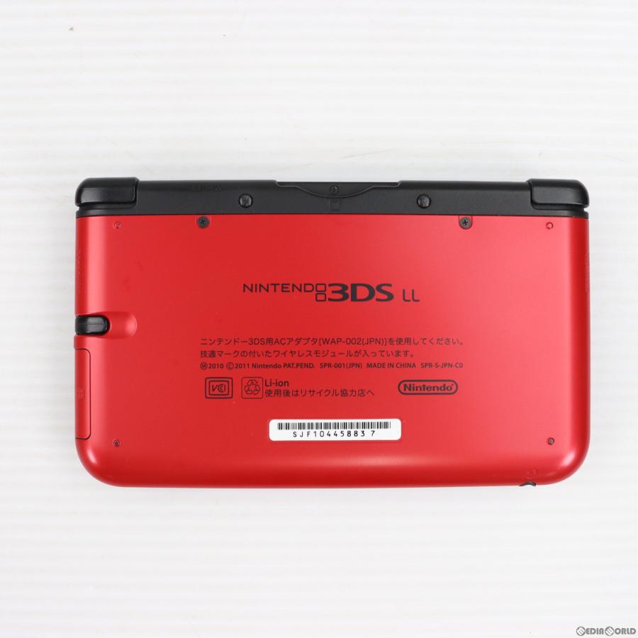 『中古即納』{本体}{3DS}ニンテンドー3DS LL レッド×ブラック(SPR-S-RKAA)(20120728)｜mediaworld-plus｜03