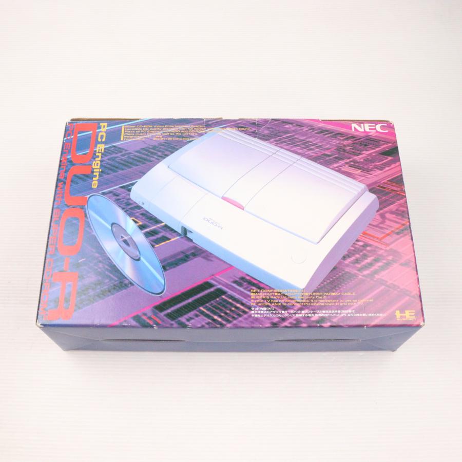 (本体) PCエンジン Duo-R(デュオアール) NECホームエレクトロニクス(PI-TG10) NEC PC Engine Duo R Launch Edition White Console for sale