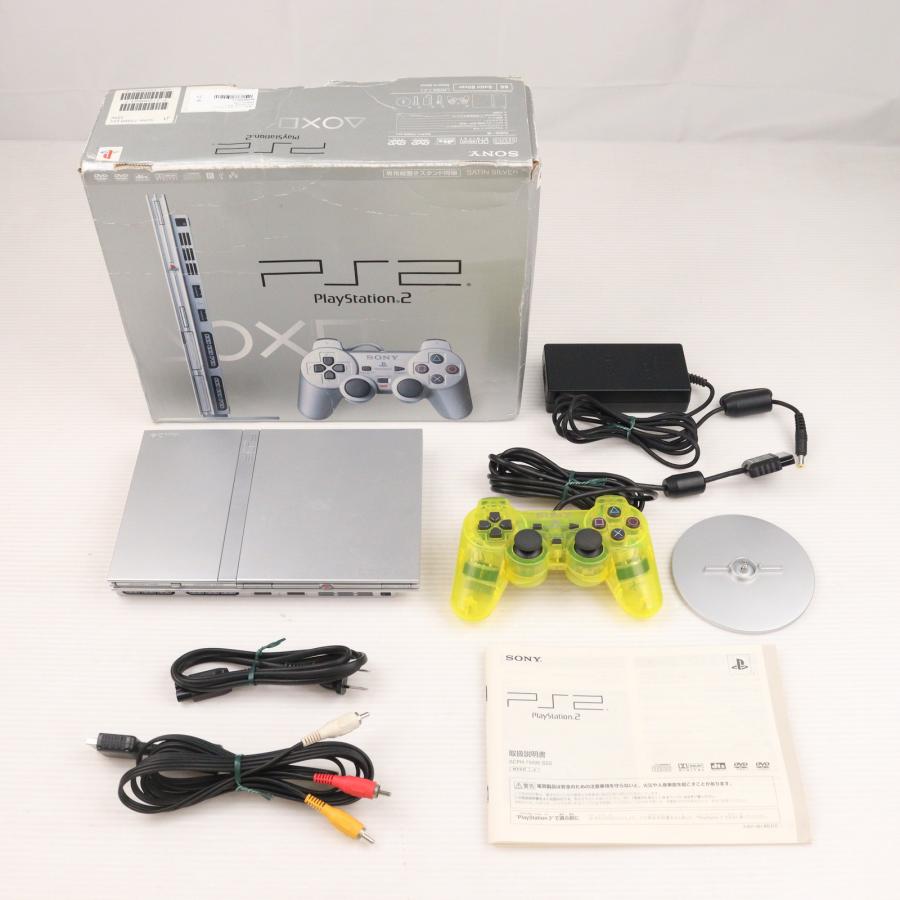 中古即納』{PS2} (本体) プレイステーション2 PlayStation2 サテン