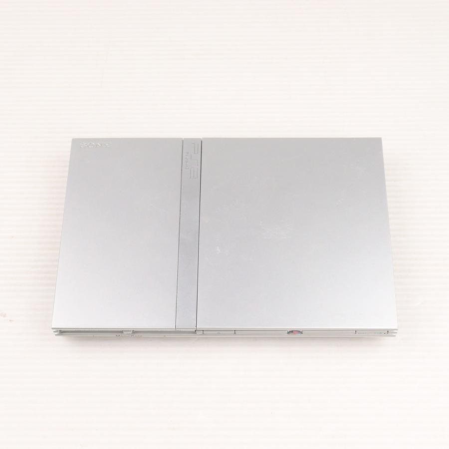 ps2本体シルバー PS2](本体)プレイステーション2 PlayStation2 サテン・シルバー