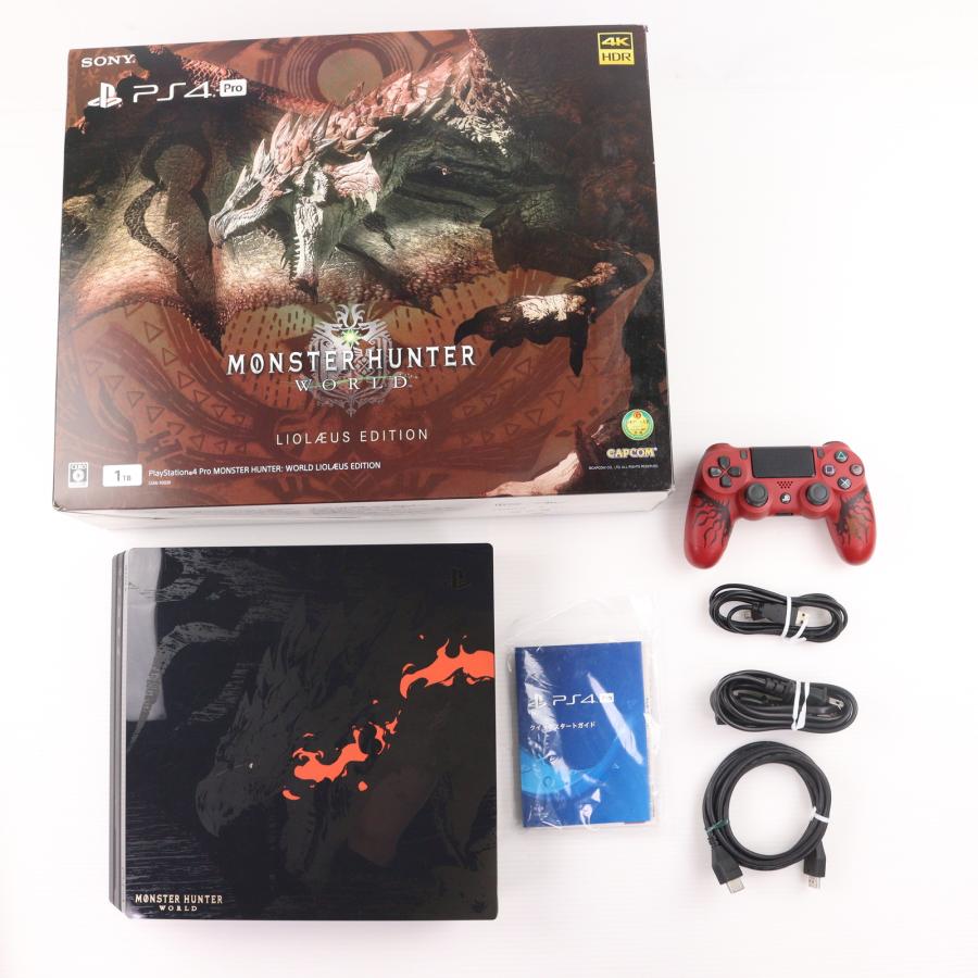 『即決不可』PS4 Pro 1TB  リオレウスエディション PS4 pro 1Tb リオレウスエディション モンハン