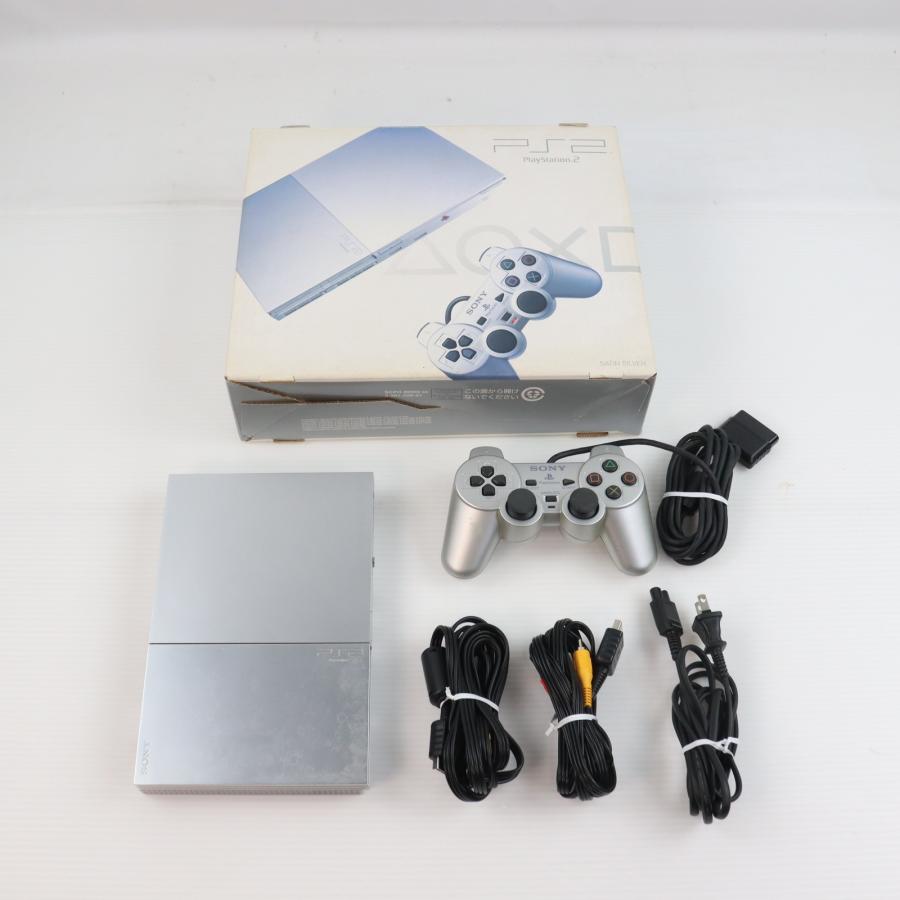 中古即納』{PS2} (本体) PlayStation 2(プレイステーション2) サテン