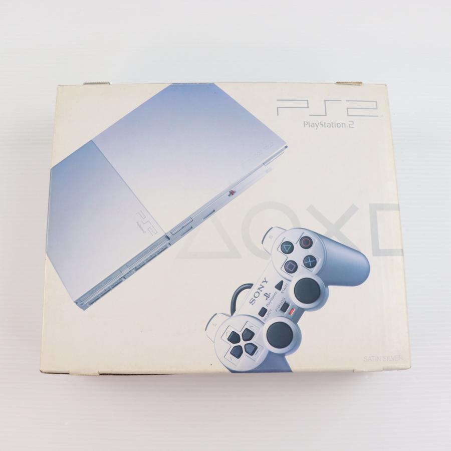中古即納』{PS2} (本体) PlayStation 2(プレイステーション2) サテン