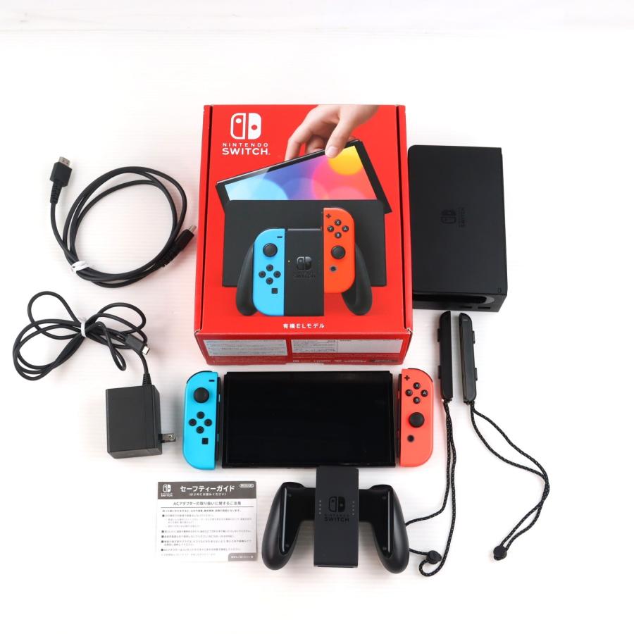 Nintendo Switch 有機ELモデル 新品 未使用 本体 ブルーレッド 【公式