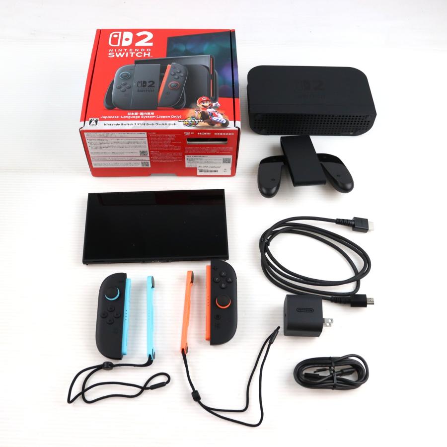 ニンテンドースイッチ2 本体　使用済み　マリオカートワールド付き lns_switch2
