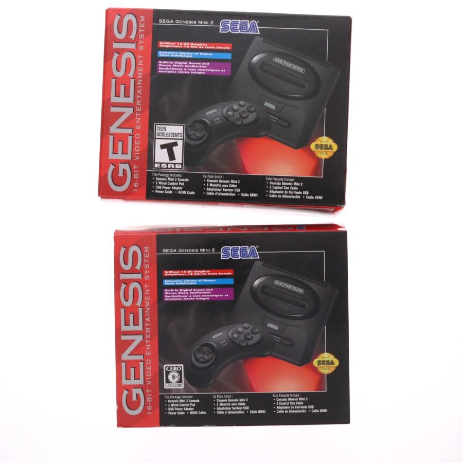 セガ ジェネシスミニ２(Genesis Mini 2)国内限定版 海外版メガドライブミニ2の「Genesis Mini 2」発表！一部タイトルが