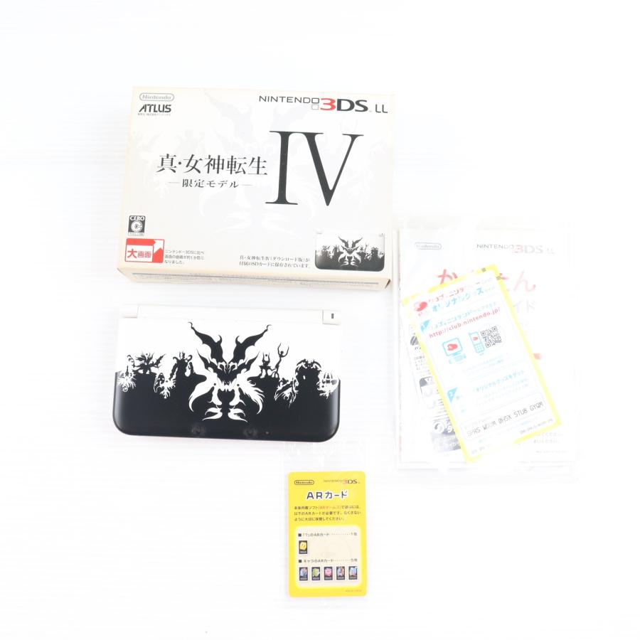 (本体)真・女神転生IV 限定モデル(SPR-S-WDDM)(ニンテンドー3DSLL限定本体同梱) アトラス アトラス 『中古即納』{3DS} (本体) 真・女神転生IV 限定モデル