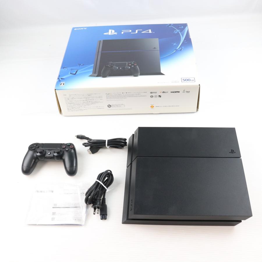 1ヶ月保証/ゲーム機本体/プレステ4/PS4/500GB/ジェットブラック/初期化済み/箱付き/ソニー/SONY/CUH-ZCT2J/CUH-2200A/美品/良品/中古品/JKN6568/ ソニーPS4 ジェット・ブラック 500GB 大画面でゲームを満喫しよう