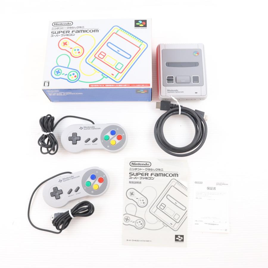 美品 任天堂 ニンテンドークラシックミニスーパーファミコン CLV-S 