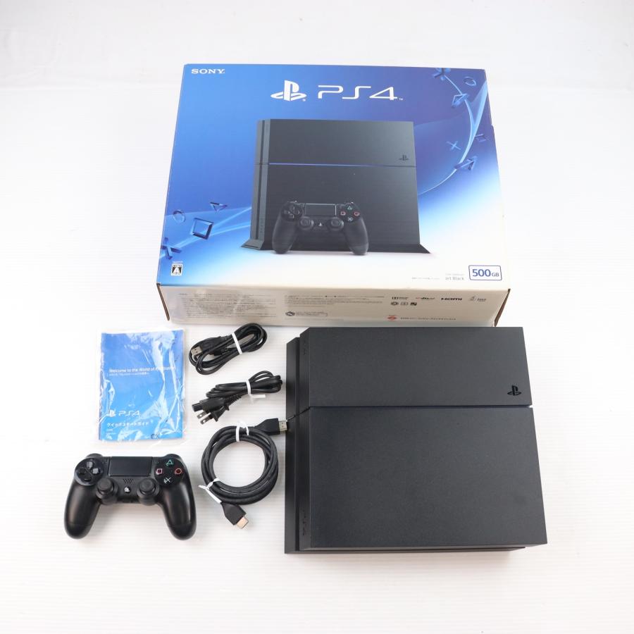 中古即納』{PS4} (本体) PlayStation 4(プレイステーション4) ジェット