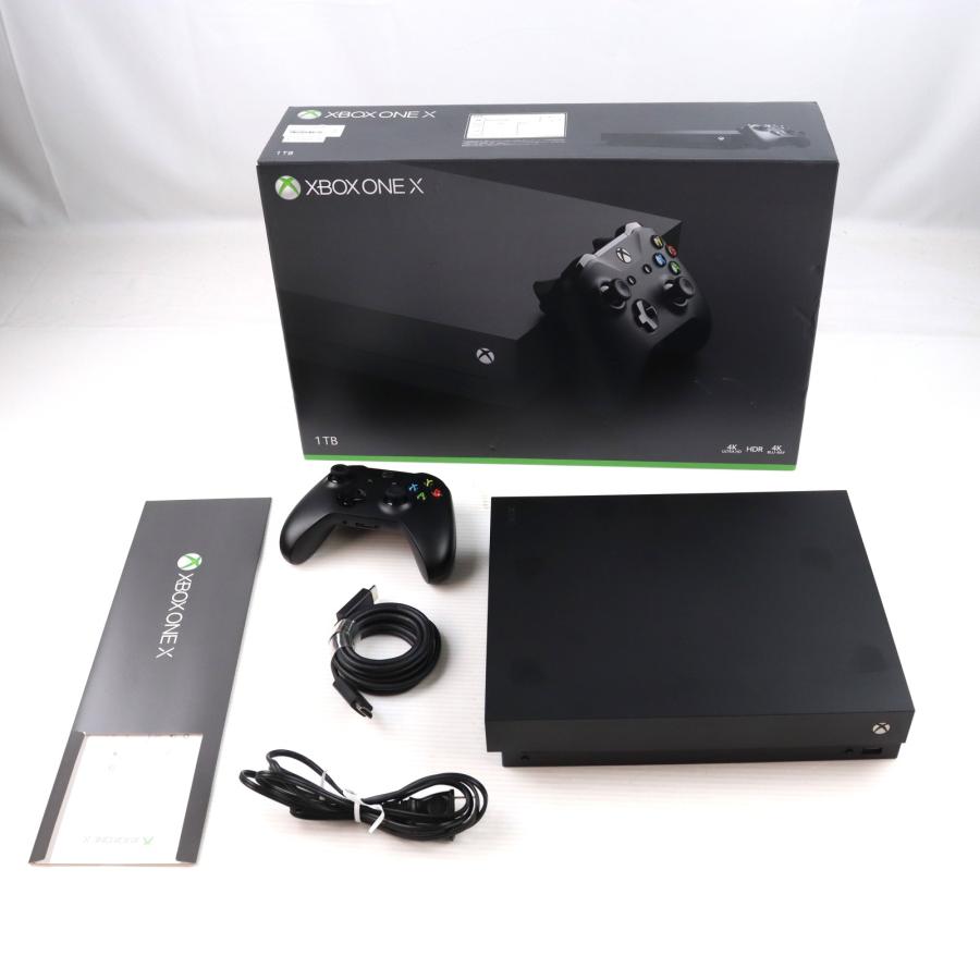 中古即納』{XboxOne} (本体) Xbox One X 1TB 日本マイクロソフト(CYV