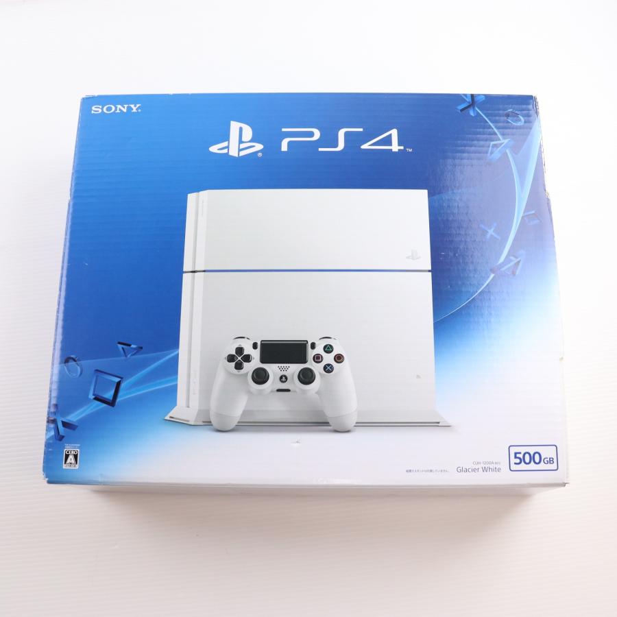 (本体) プレイステーション4 PlayStation4 グレイシャー・ホワイト HDD500GB SCE(CUH-1200AB02) ソニー・コンピュータエンタテインメント 中古即納』{PS4} (本体) PlayStation 4(プレイステーション4) グレイ