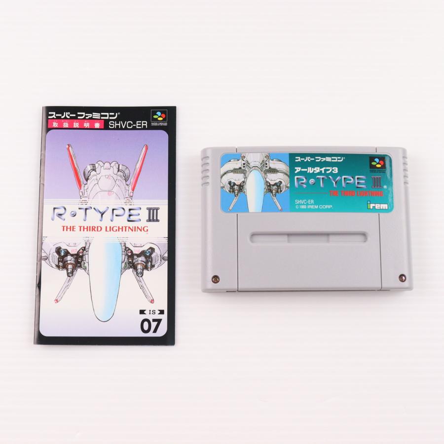 中古即納』{SFC} R-TYPE III THE THIRD LIGHTING(アールタイプ3 ザ