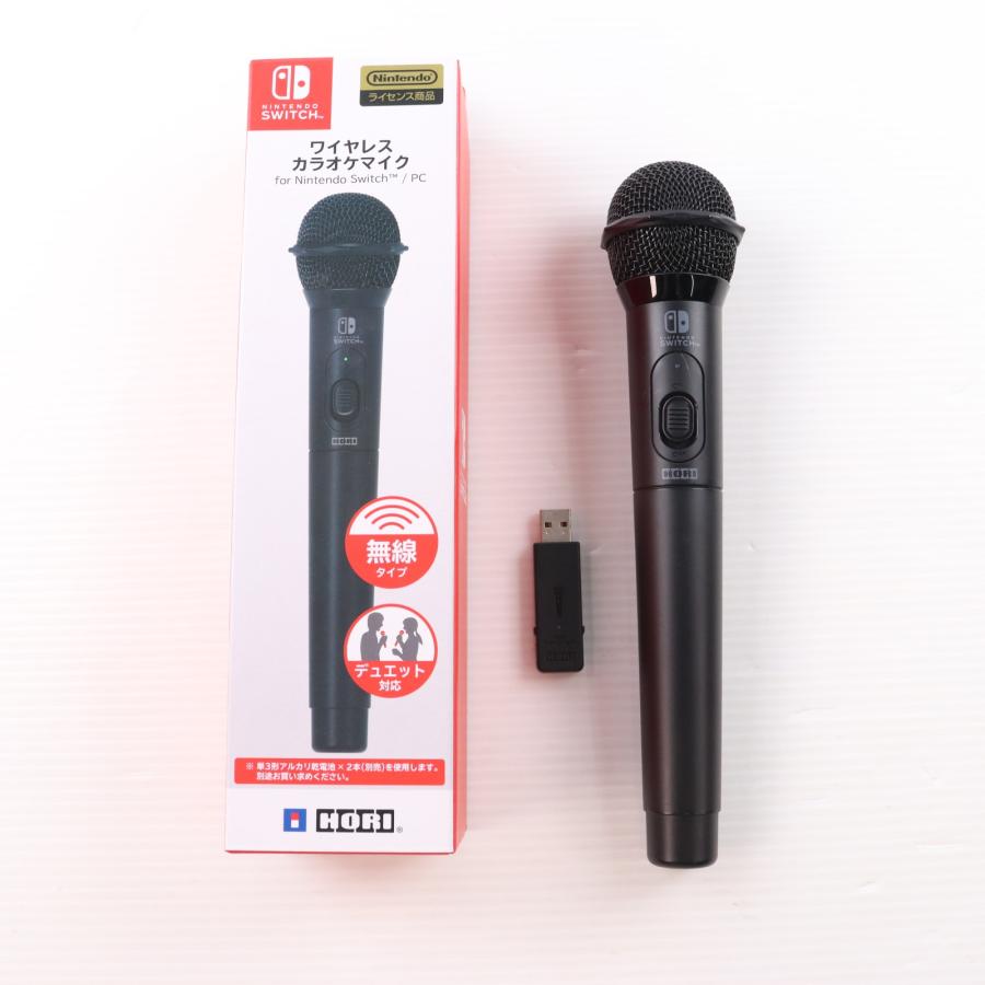 中古即納』{ACC}{Switch} ワイヤレスカラオケマイク for Nintendo