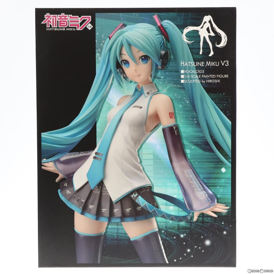 『中古即納』{FIG}初音ミクV3 VOCALOID3(ボーカロイド3) 1/4 完成品 フィギュア FREEing(フリーイング)(20151122)｜mediaworld-plus｜03