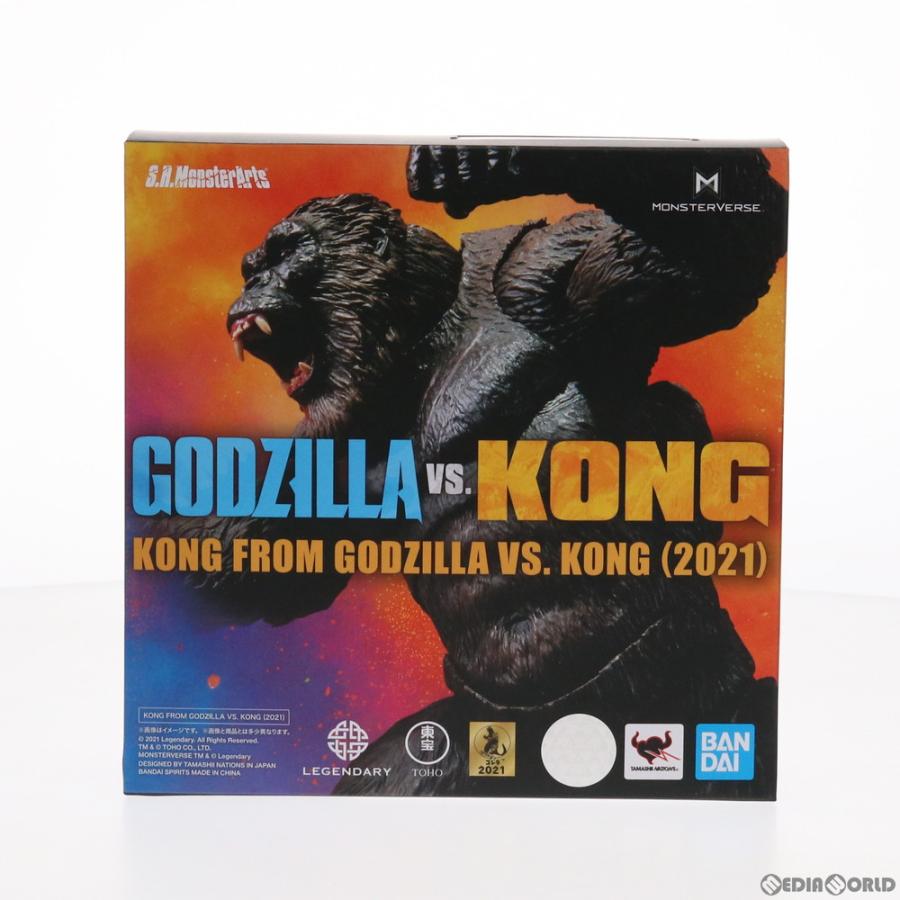 『中古即納』{FIG}S.H.MonsterArts(モンスターアーツ) KONG from Movie GODZILLA VS. KONG(ゴジラvsコング)(2021) 完成品 可動フィギュア バンダイスピリッツ｜mediaworld-plus｜02