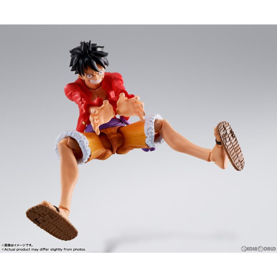 『中古即納』{FIG}S.H.Figuarts(フィギュアーツ) モンキー・D・ルフィ -鬼ヶ島討入- ONE PIECE(ワンピース) 完成品 可動フィギュア バンダイスピリッツ｜mediaworld-plus｜03