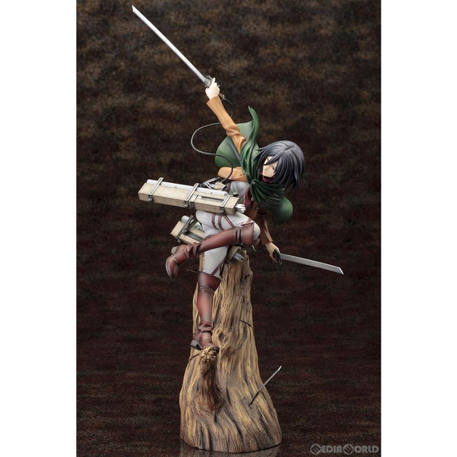 『中古即納』{FIG}(再販)ARTFX J ミカサ・アッカーマン リニューアルパッケージver. 進撃の巨人 1/8 完成品 フィギュア(PV149) コトブキヤ(20240331)｜mediaworld-plus｜03