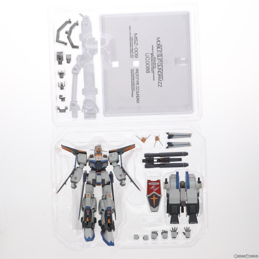 『中古即納』{FIG}METAL ROBOT魂(Ka signature)(SIDE MS) プロトタイプZZガンダム 機動戦士ガンダムZZ(M-MSV)(ダブルゼータ) 可動フィギュア バンダイスピリッツ｜mediaworld-plus｜03