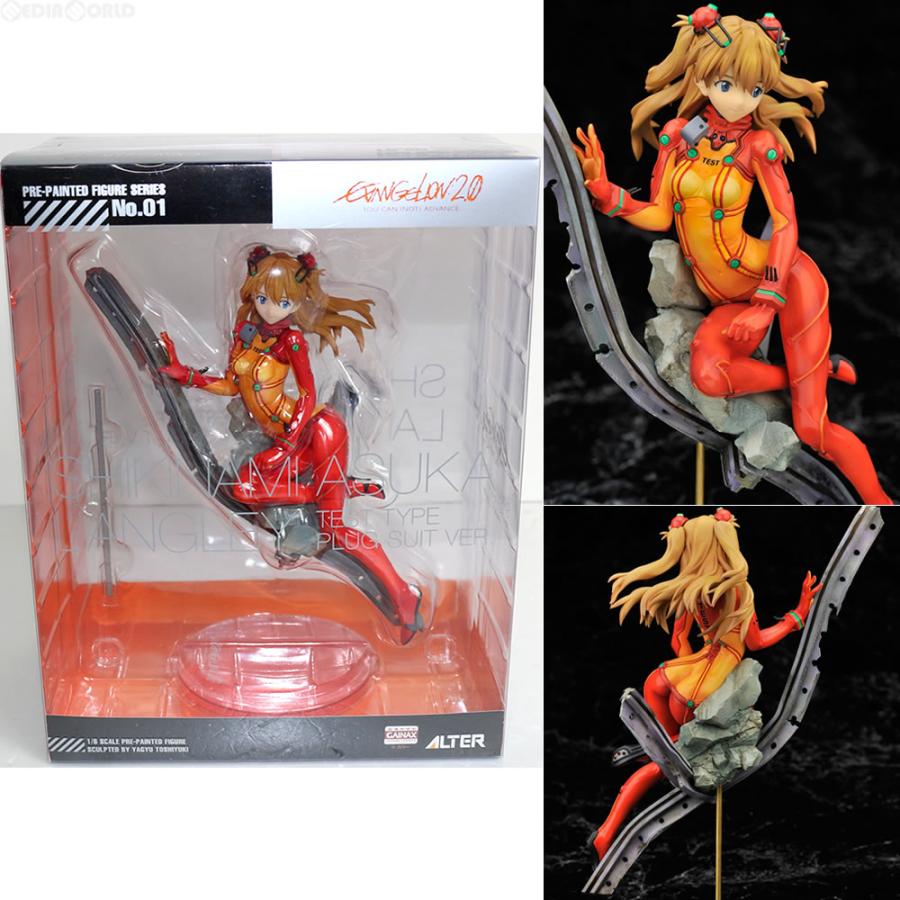 中古即納』{FIG}式波・アスカ・ラングレー テスト用プラグスーツVer 