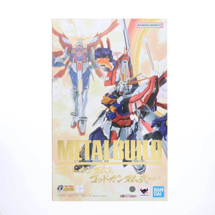 メタルビルド　ゴッドガンダム&ゴッドガンダム弐未開封 中古即納』{FIG} 初期不良未対応 魂ウェブ商店限定 METAL BUILD