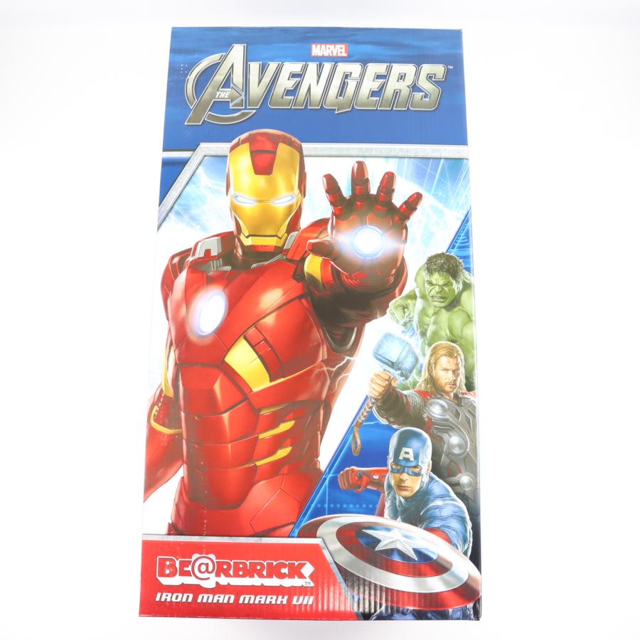 中古即納』{FIG} BE@RBRICK(ベアブリック) アイアンマン マークVII