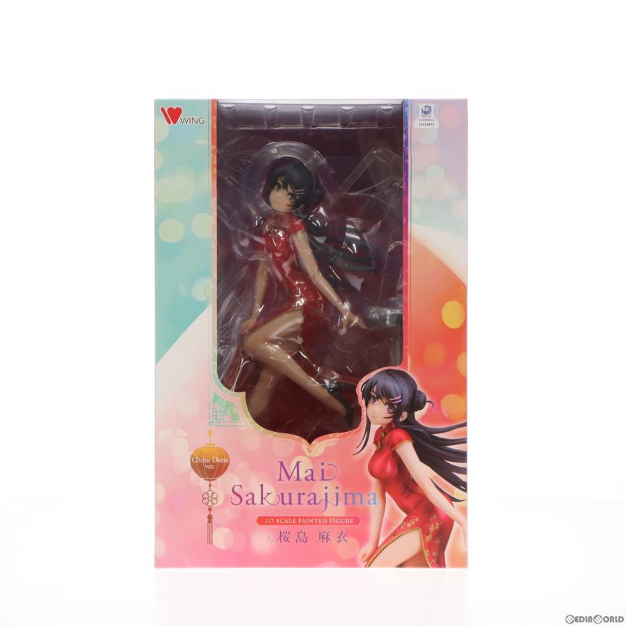 中古即納』{FIG} 桜島麻衣 チャイナドレス 青ブタい 1/7 フィギュア