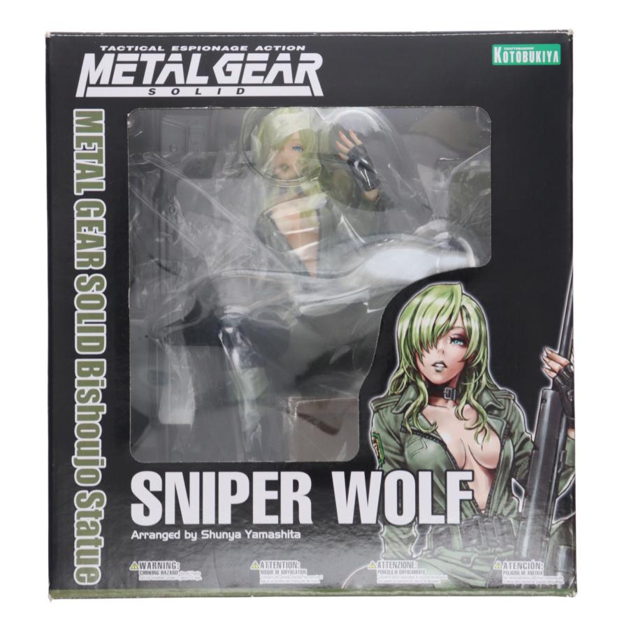箱無し 中古美品　メタルギア ソリッド 美少女 スナイパーウルフ フィギュア メタルギア ソリッド美少女 スナイパーウルフ: フィギュア