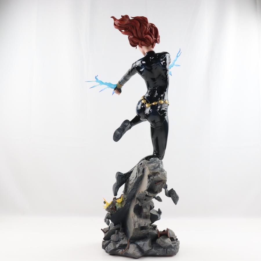 『中古即納』{FIG} プレミアム・フォーマット・フィギュア ブラック・ウィドウ(バージョン2) ブラック・ウィドウ 完成品 サイドショウ/ホットトイズ(20220831)の画像