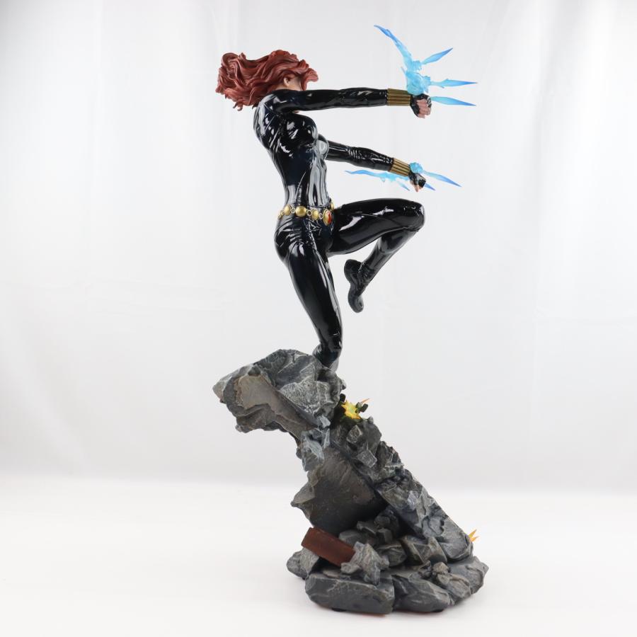 『中古即納』{FIG} プレミアム・フォーマット・フィギュア ブラック・ウィドウ(バージョン2) ブラック・ウィドウ 完成品 サイドショウ/ホットトイズ(20220831)の画像