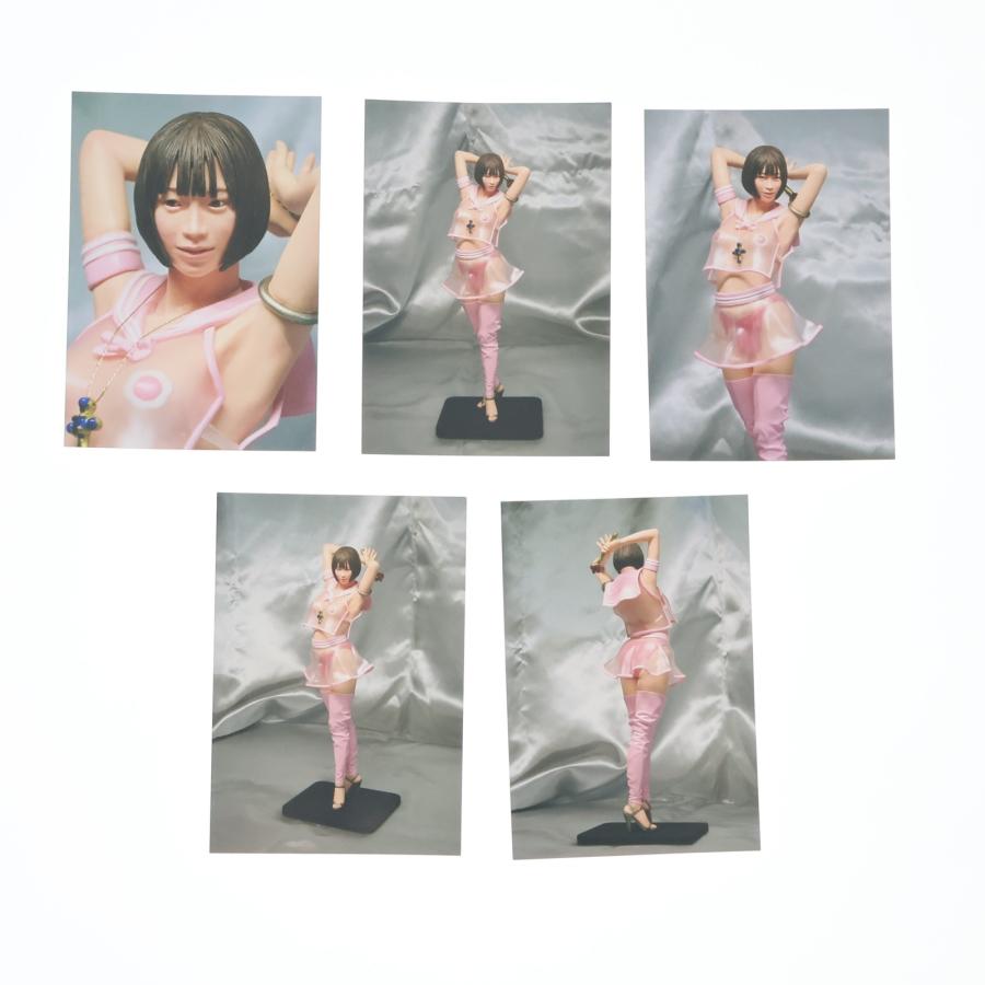 『中古即納』{FIG} Cos Play real figure series. 第6弾 『セーラー.Pink』コスプレリアルフィギュア 1/6 レジンキット ゲーテル。(20171231)の画像