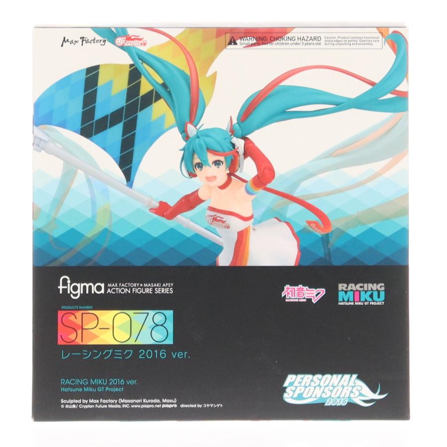 [未開封]figma SP-078レーシングミク 2016 Ver. 中古即納』{FIG} figma SP-078 レーシングミク 2016ver GSR＆Studie