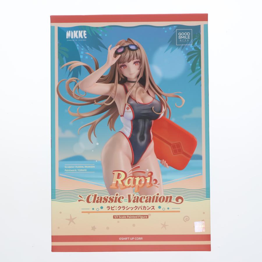 中古即納』{FIG} ラピ:クラシックバカンス 勝利の女神:NIKKE 1/7 完成