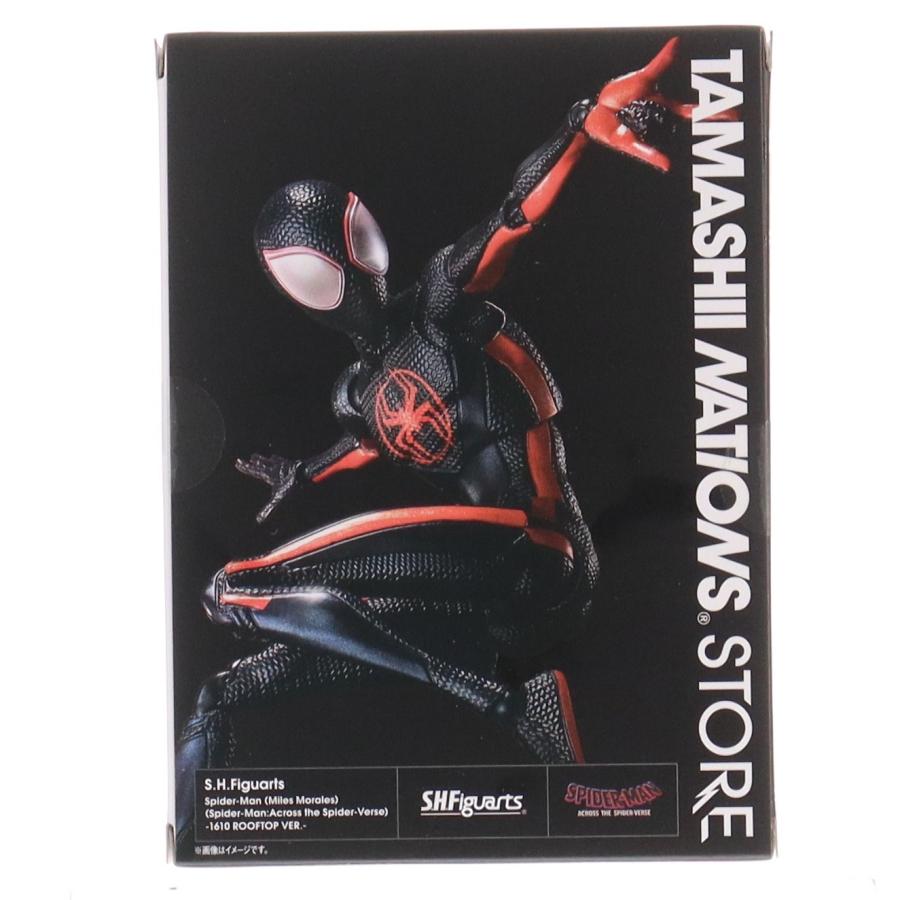『中古即納』{FIG} TAMASHII NATIONS STORE限定 S.H.Figuarts スパイダーマン(マイルス・モラレス) 1610 ROOFTOP VER. フィギュア バンダイスピリッツ(20240913)_2