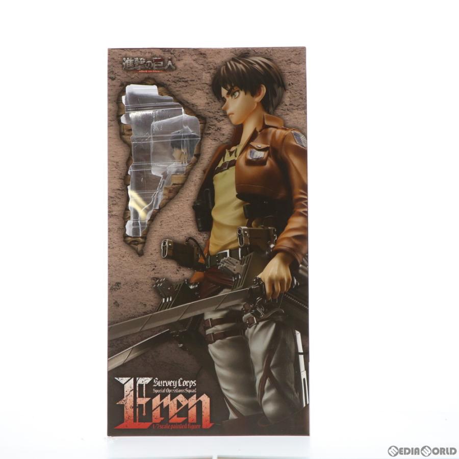 『中古即納』{FIG} エレン 進撃の巨人 1/7 完成品 フィギュア hobbymaxjapan(ホビーマックスジャパン)(20211017)の画像