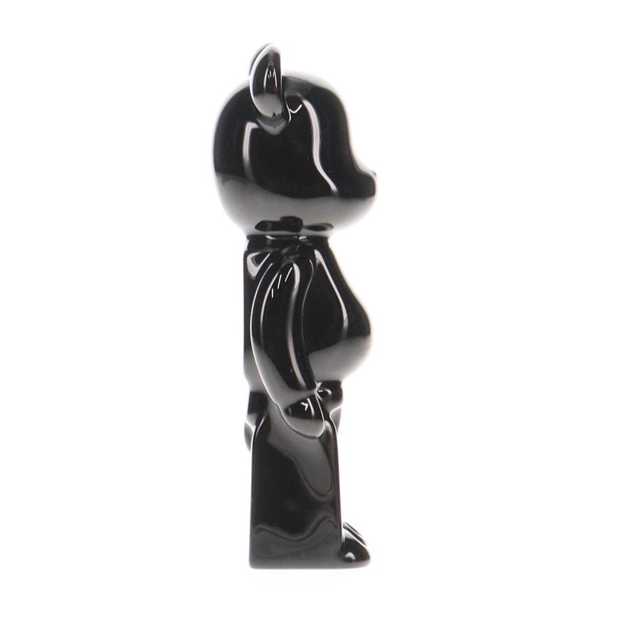 中古即納』{FIG} Baccarat BE@RBRICK BLACK(バカラ ベアブリック 