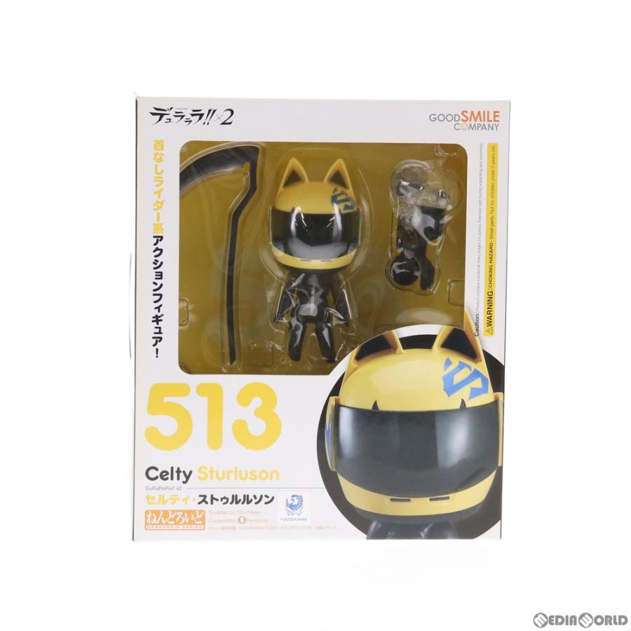 『中古即納』{FIG} ねんどろいど 513 セルティ・ストゥルルソン デュラララ!!×2 完成品 可動フィギュア グッドスマイルカンパニー(20150829)の画像