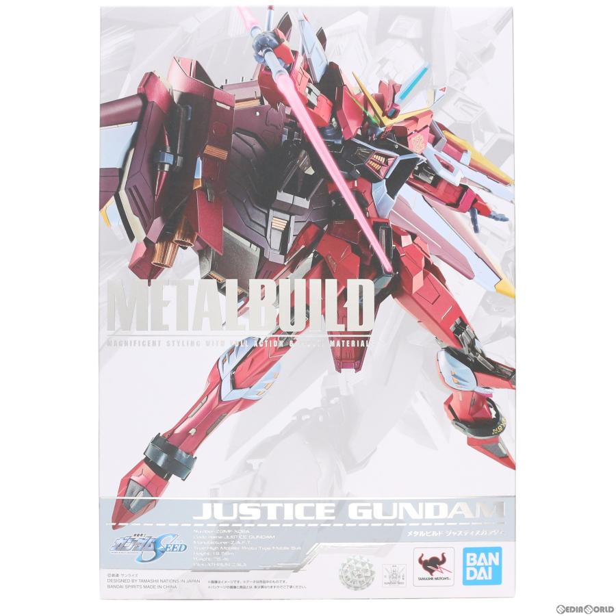 中古即納』{FIG} METAL BUILD ジャスティスガンダム 機動戦士ガンダム 